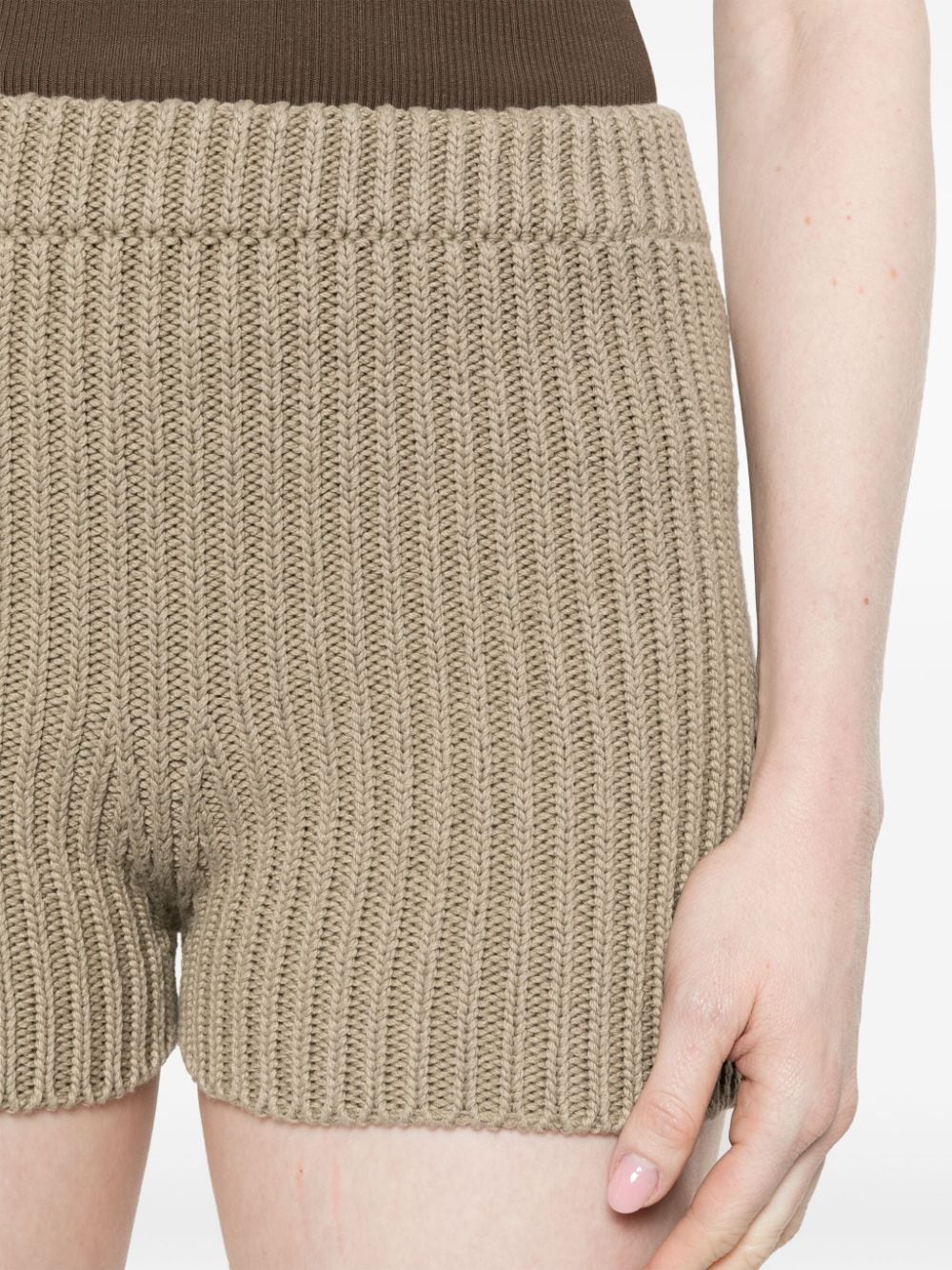 Max Mara COTTON KNITTED SHORTS - Shorts - Compare Prices