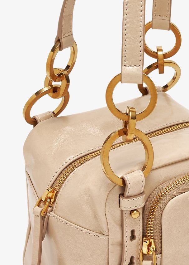 【関税&送料込】Prada Powder Pink Mini Prada Dangle Handbag Powder Pink Prada Dangle Leather Top-handle Mini-bag | PRADA