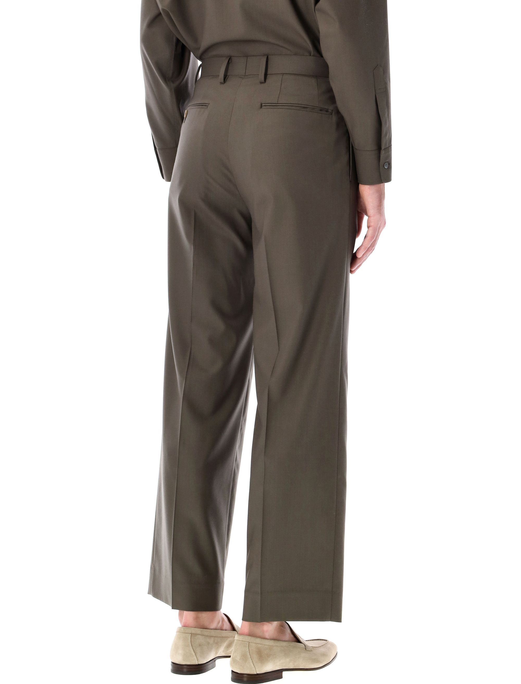 Shop SUPER FINE TROPICAL WOOL SLACKS on Sale at BeyondStyle – Get