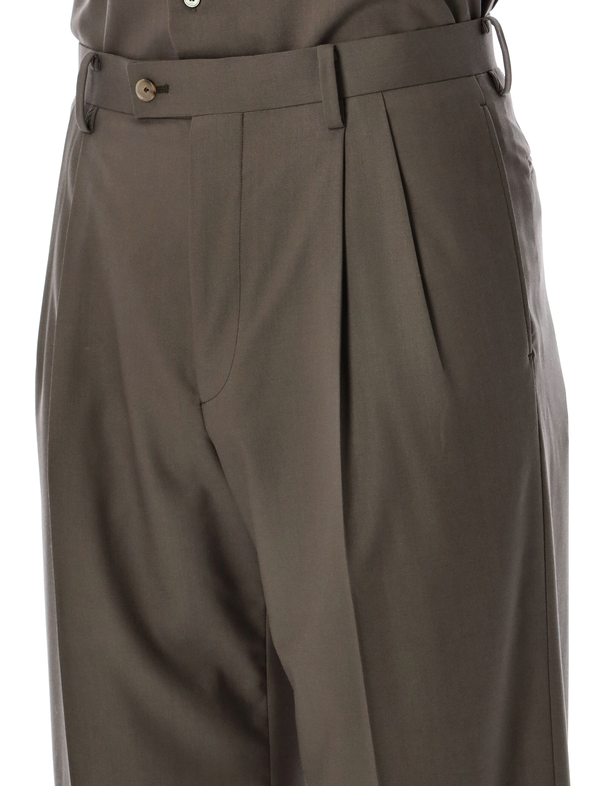 Shop SUPER FINE TROPICAL WOOL SLACKS on Sale at BeyondStyle – Get