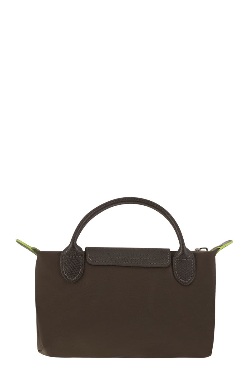 バッグ・カバンその他 Longchamp Le Pliage Green Pomegranate coloured clutch bag Longchamp Extra-Small Leather Le Pliage Xtra Pouch