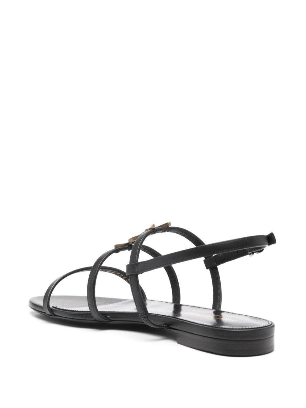 【Saint Laurent】NEW CASSANDRA FL MAINE/GO OF◆777348BDATT Yves Saint Laurent NEW CASSANDRA FL MAINE/GO OF - Sandals