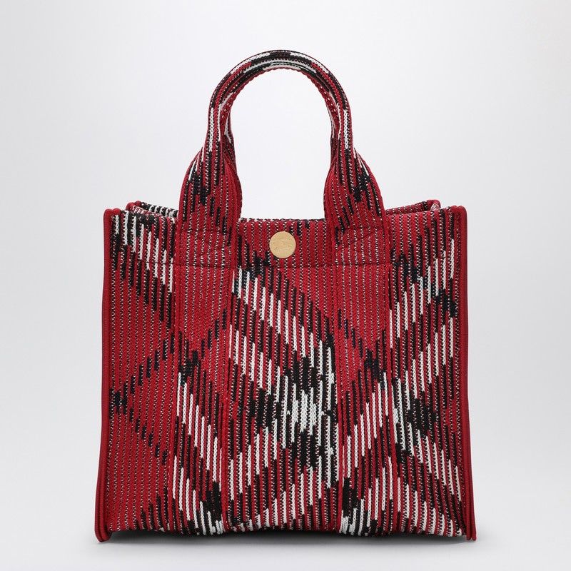 【BURBERRY】ミニ チェック ニットトート ミニ チェック ニットトート(O10669136)｜阪急百貨店公式通販