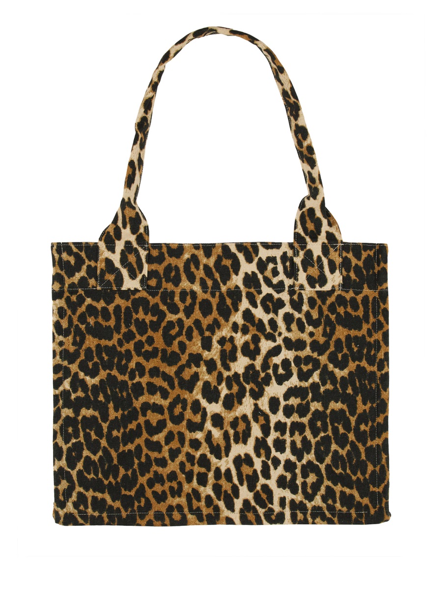 【関税＆送料込み】Ganni Organic Cotton Large Tote Bag A5807943_1.jpg