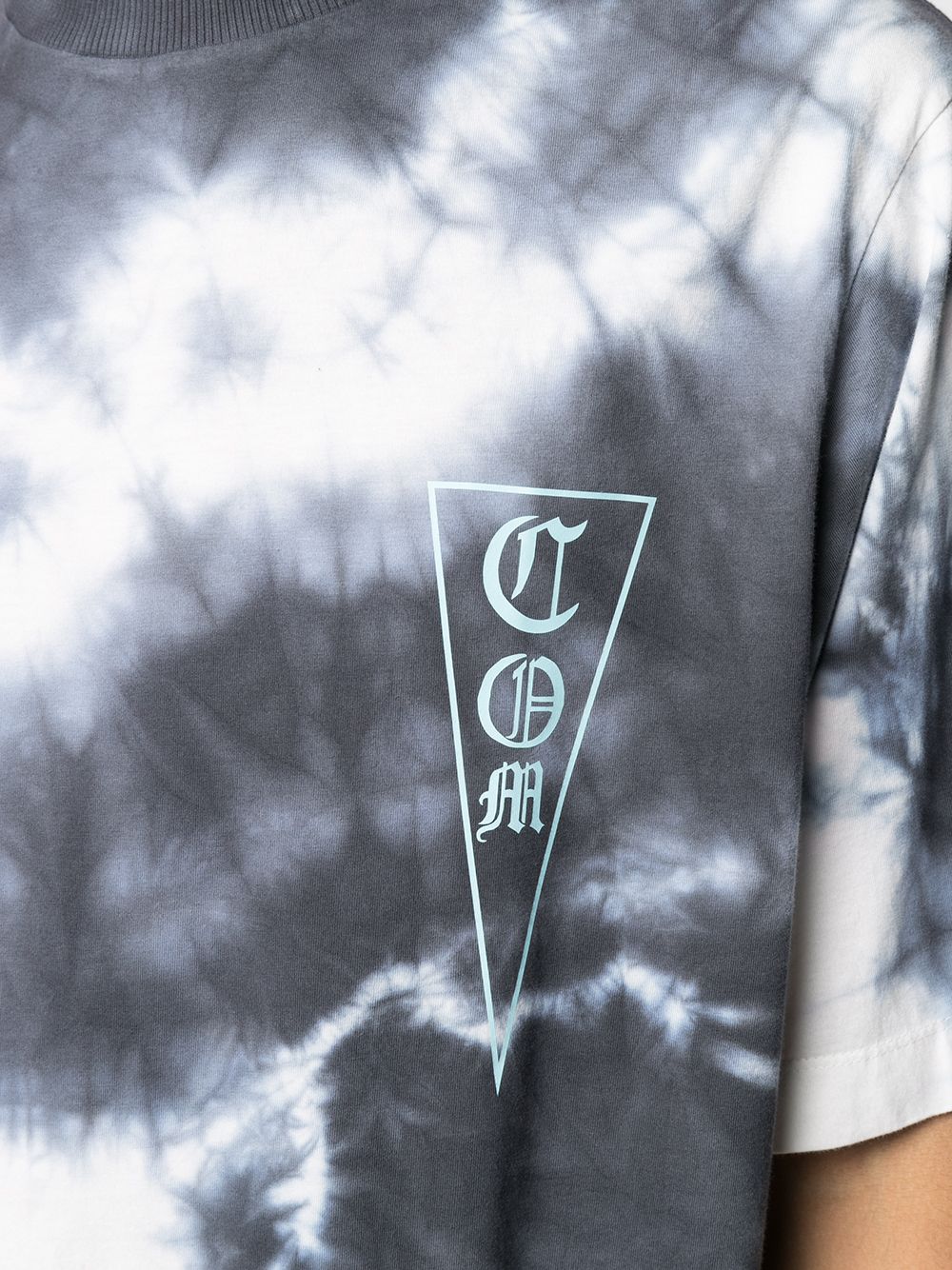 Marcelo BurlonマルセロバーロンTie-Dye Oversize Tee Tシャツ Marcelo Burlon COM LOGO TIE-DYE OVERSIZE T-SHIRT - T-Shirts