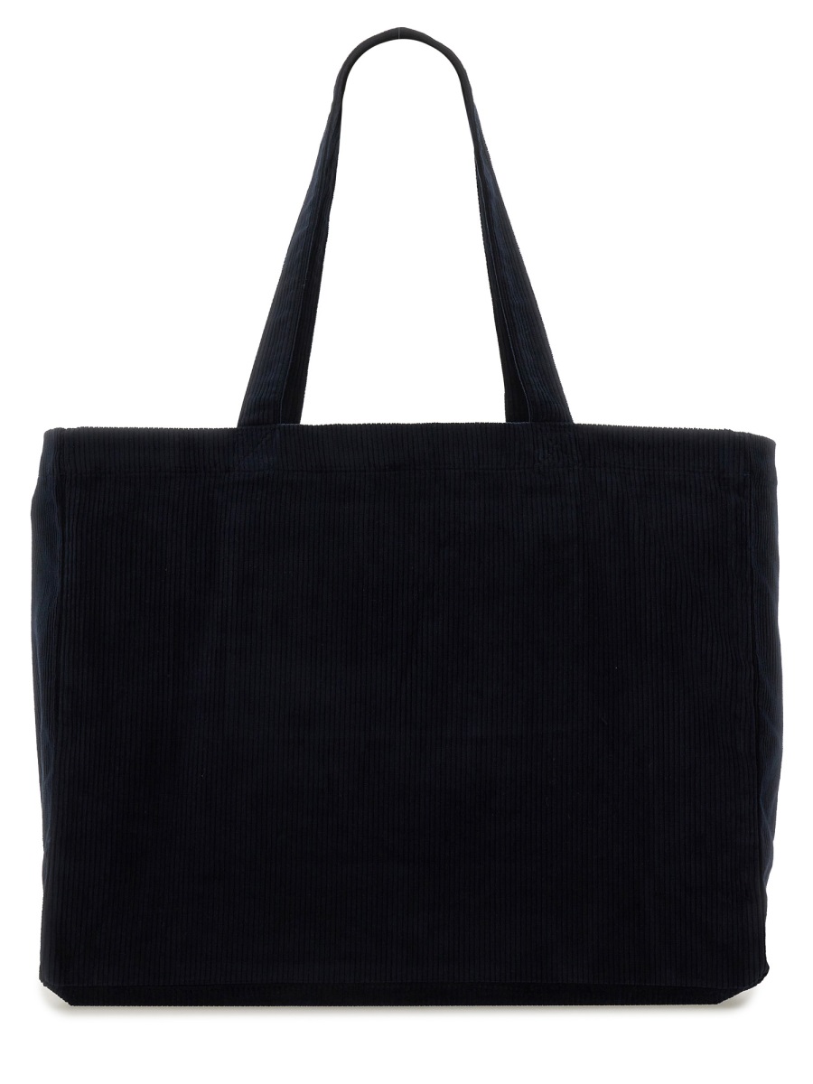 DARK BLUE CORDUROY DIANE SHOPPING BAG – On Sale Now with Up
