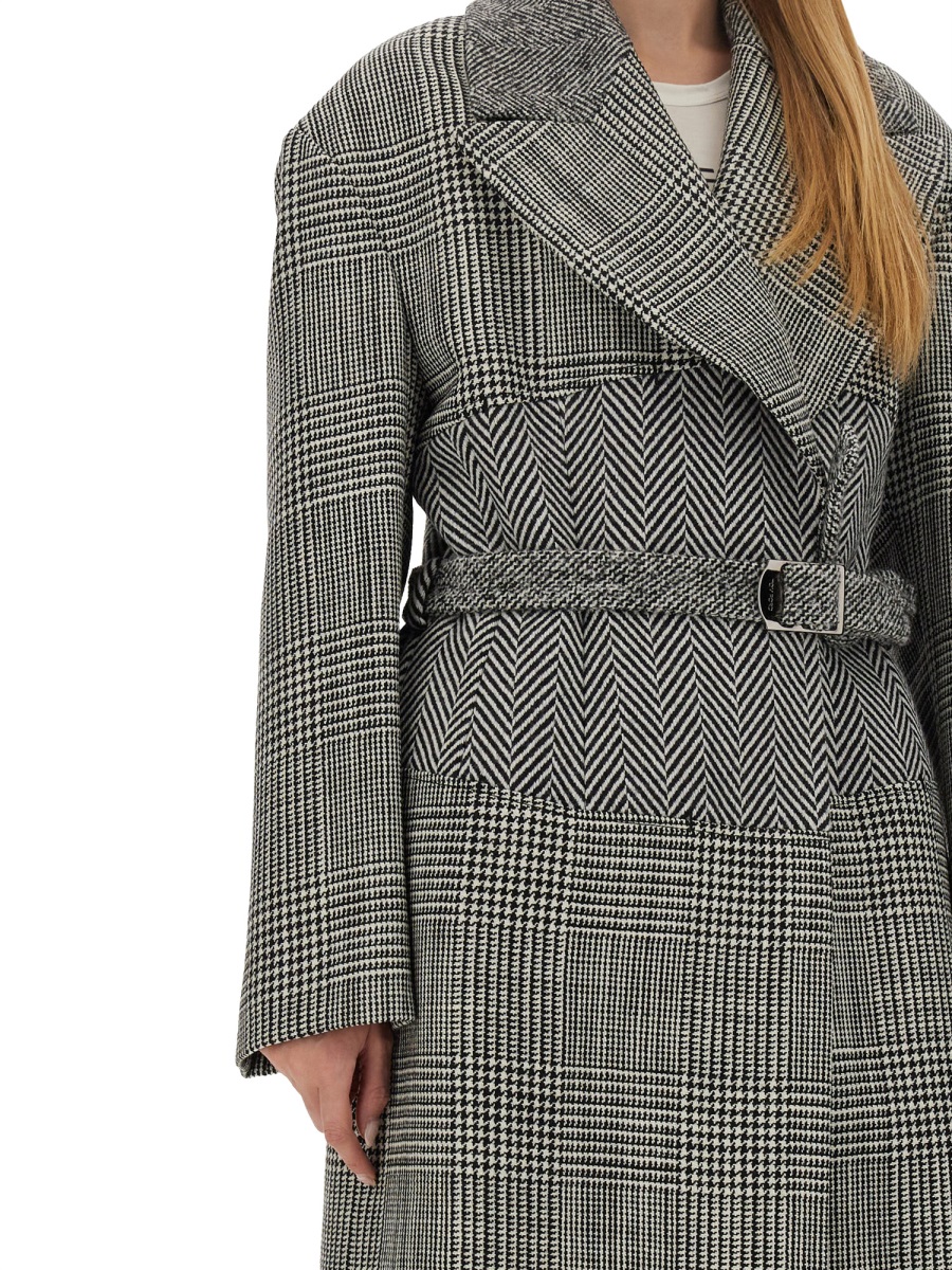 【関税&送料込】Tom Ford Wool Patchwork Coat Tom Ford WOOL PATCHWORK COAT MULTICOLOUR 40 - Coats