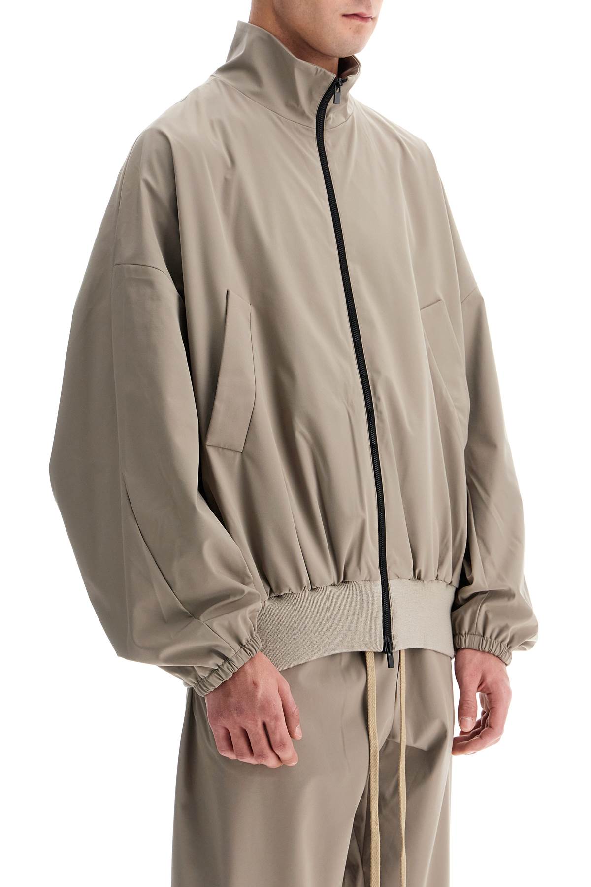 ジャケット・アウター FEAR OF GOD HIGH NECK TRENCH COAT FEAR OF GOD ESSENTIALS cotton-blend Buttoned Trench Coat