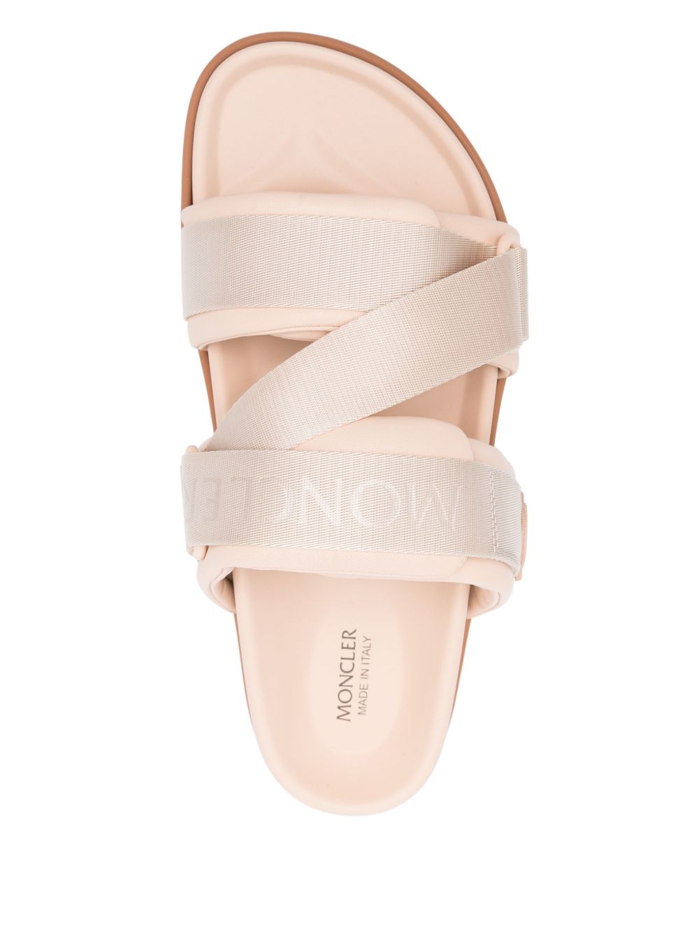 サンダル・ミュール MONCLER Women Sandals K109B4C00040M409550N PINK Moncler Women's Mon Slide Sandals | Bloomingdale's