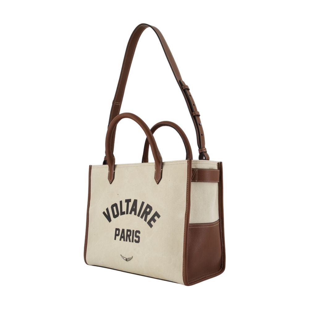 トートバッグ Zadig & Voltaire Angel Voltaire Shopping Bag - Cotton - Angel Tote Bag by Zadig & Voltaire at THE MILE