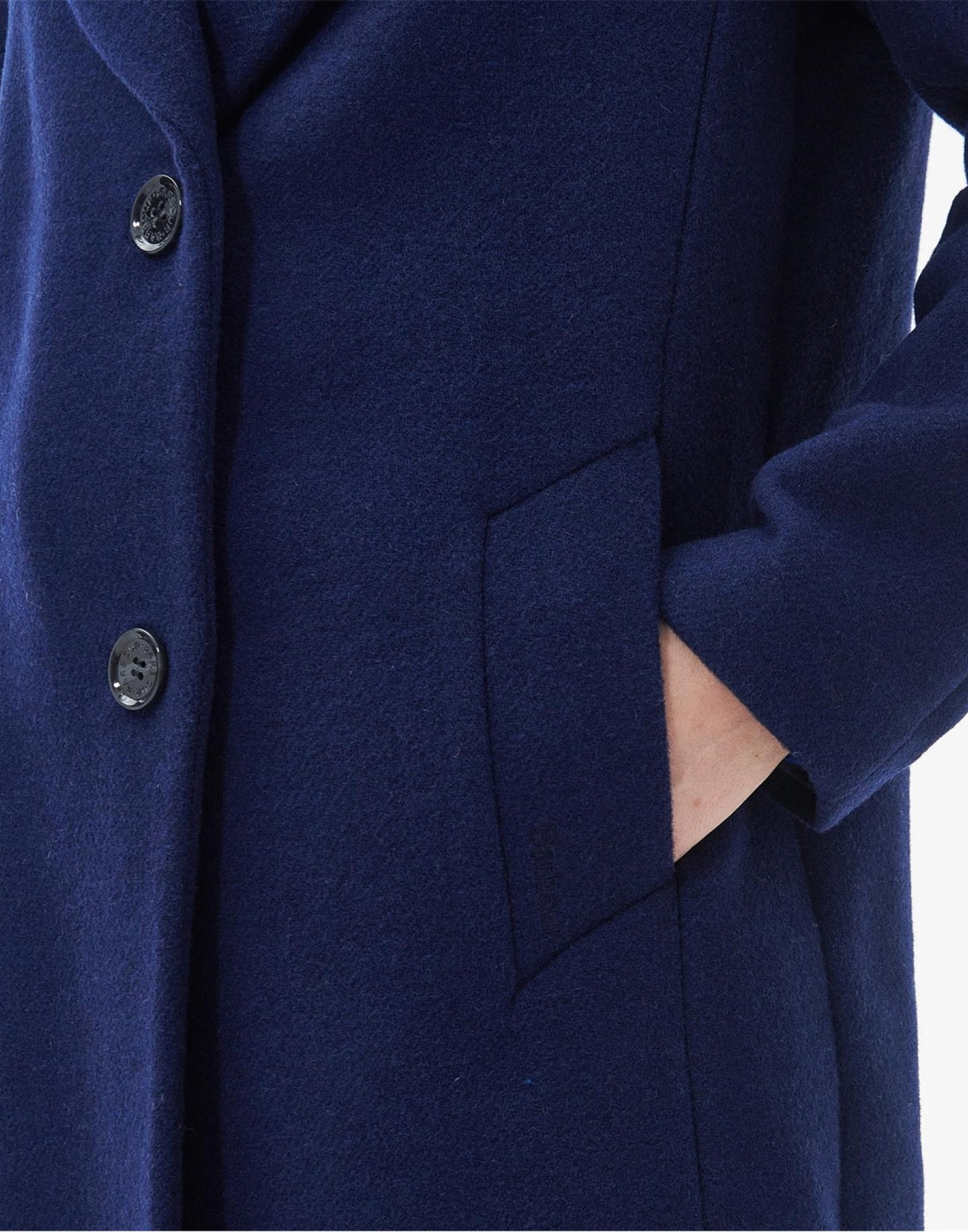 Barbour ANGELINA WOOL COAT - Coats - BeyondStyle