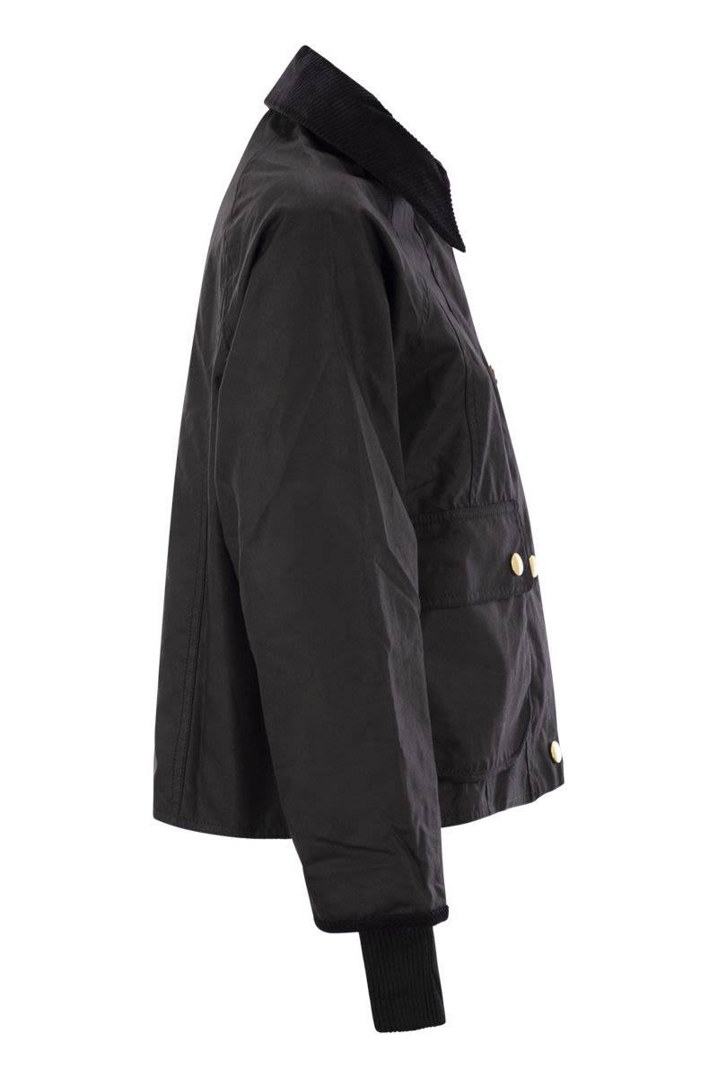 Barbour BEADNELL WAXED JACKET WITH CROP CUT - Jackets