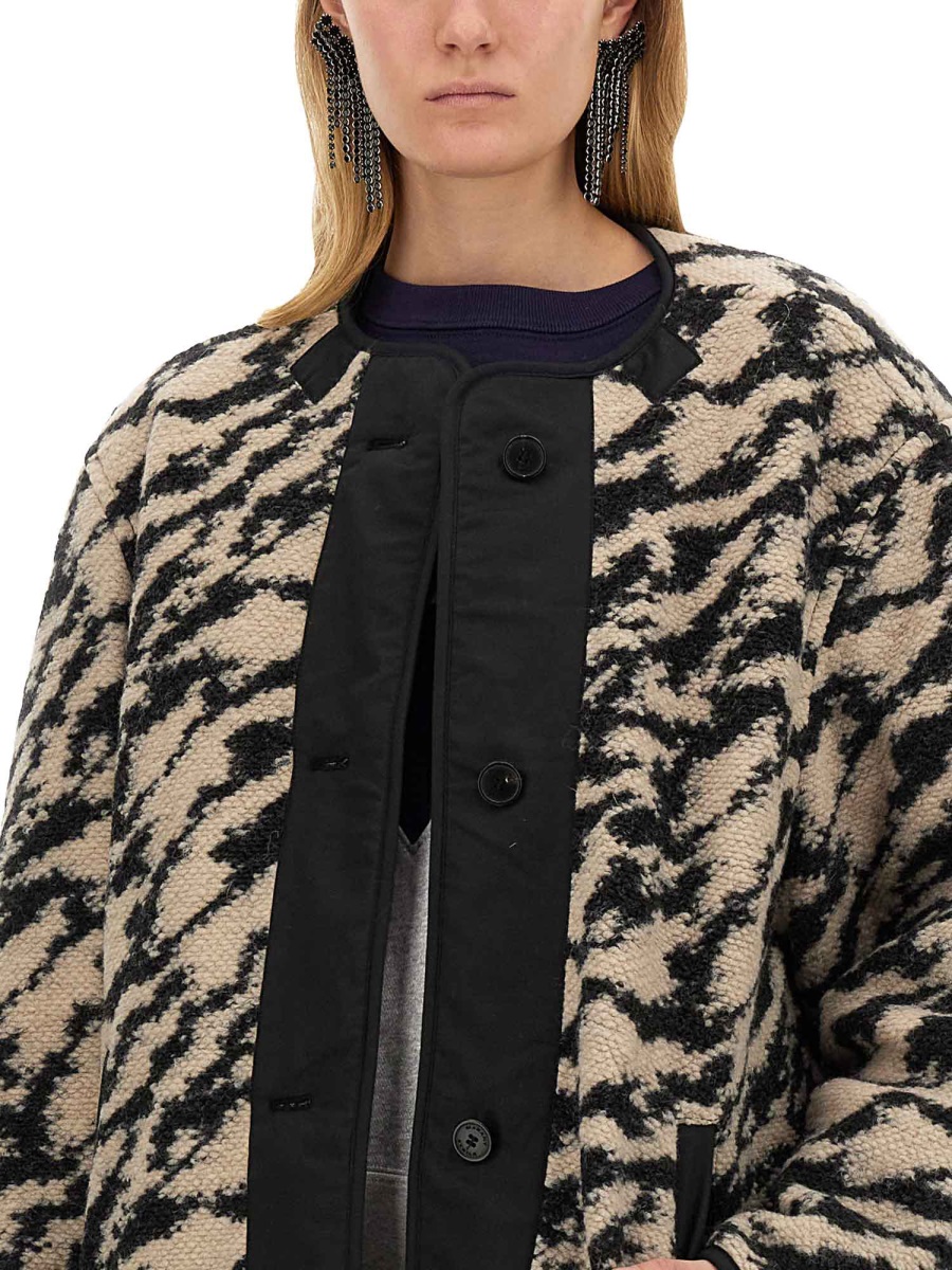 ブルゾン Marant Etoile Reversible Jacket Fernelia ISABEL MARANT ÉTOILE Fernelia reversible wool-blend jacket