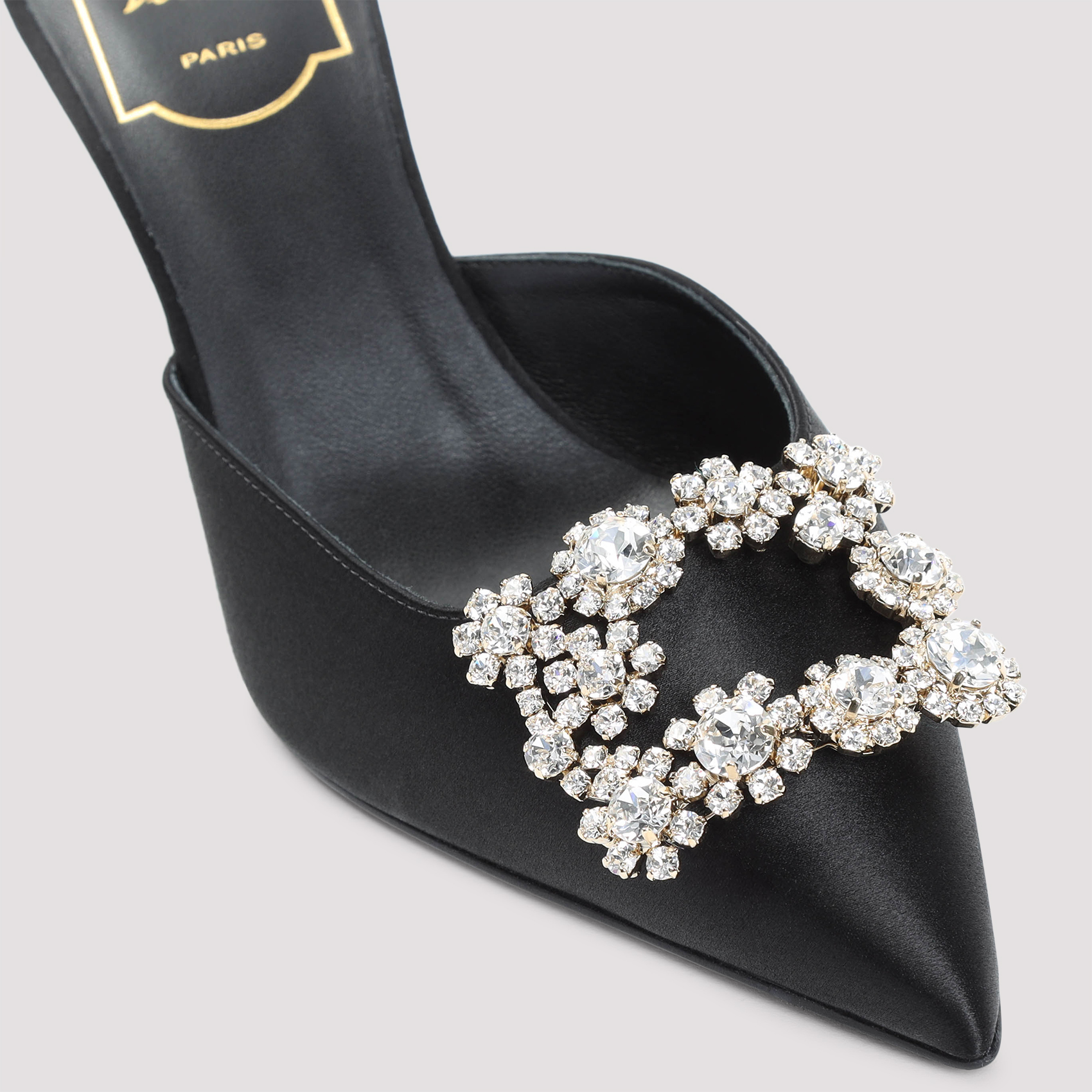 ロジェ・ヴィヴィエ Roger Vivier Flower Strass 65 Mules Roger Vivier Flower strass 65 mules | The Fashion Square