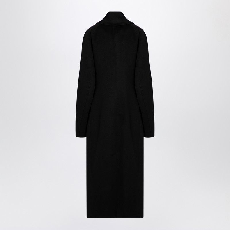 コート LOEWE BLACK WOOL DOUBLE-BREASTED COAT Loewe BLACK WOOL DOUBLE-BREASTED COAT - Coats - BeyondStyle